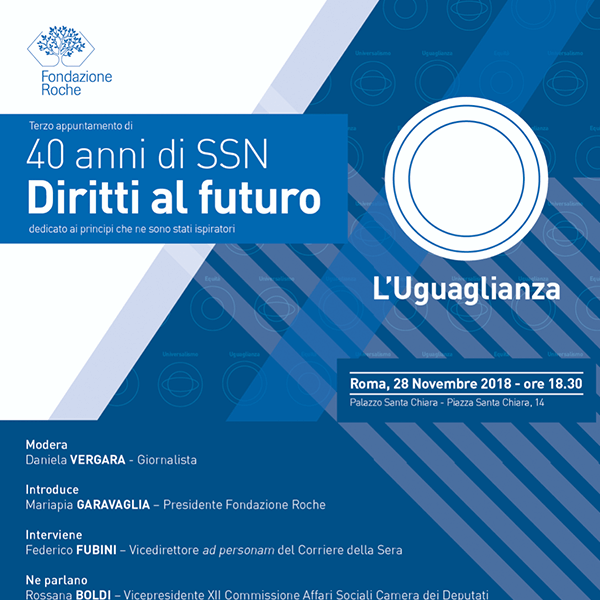 40 anni SSN – Diritti al futuro. L’uguaglianza